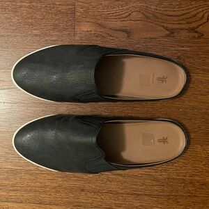 Frye Leather Sneaker Mules